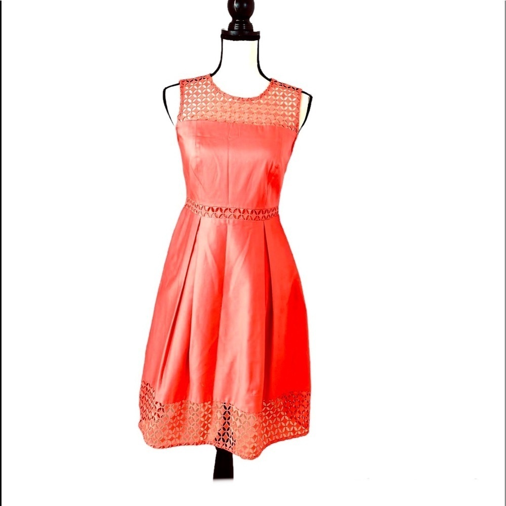 Calvin Klein Pink Salmon Dress. Sz 4P.